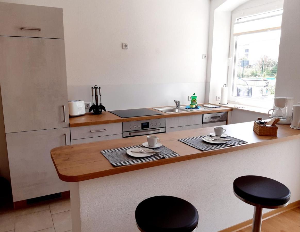 Stadtoase Geraeumige Gaestewohnungen Mit Balkon, Komfort, Modernitaet Und Ruhe, Fuer Monteure Geeignet, Free Wifi Frankenberg Buitenkant foto